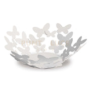 Centro tavola moderno grande con farfalle Butterfly Bianco