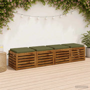 Cuscini per Sedia in 4 Pezzi SOEST 4 pz 100% Poliestere 944440