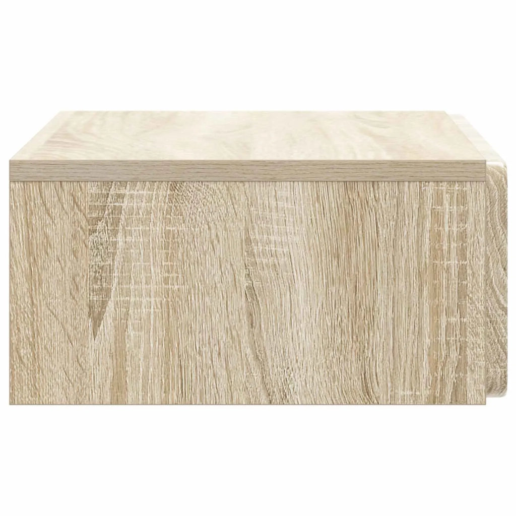 Tavolino da Parete Laterale | Tavolo laterale | Tavolino Rovere Sonoma 59 x 34,5 x 17 cm