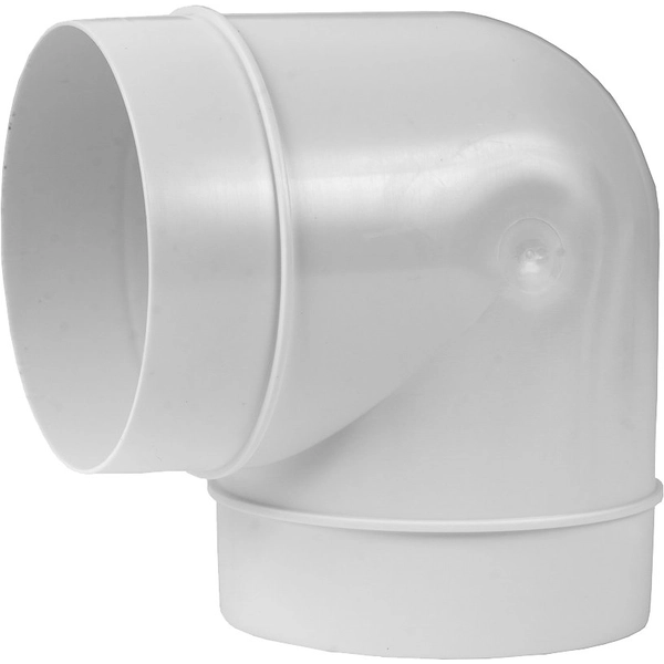 CURVA PER TUBO TONDO 90  ° -  EE ? 100 mm - PES