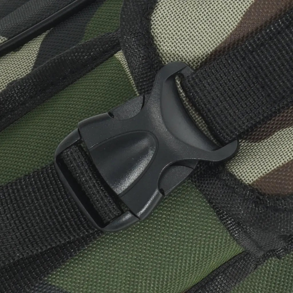 Borsa per Canna da Pesca Verde Mimetico 150 cm Tessuto Oxford CFW4620184