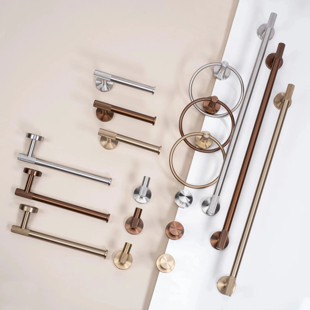 Portasciugamano Da Bagno 6606a Modern Brush Gold