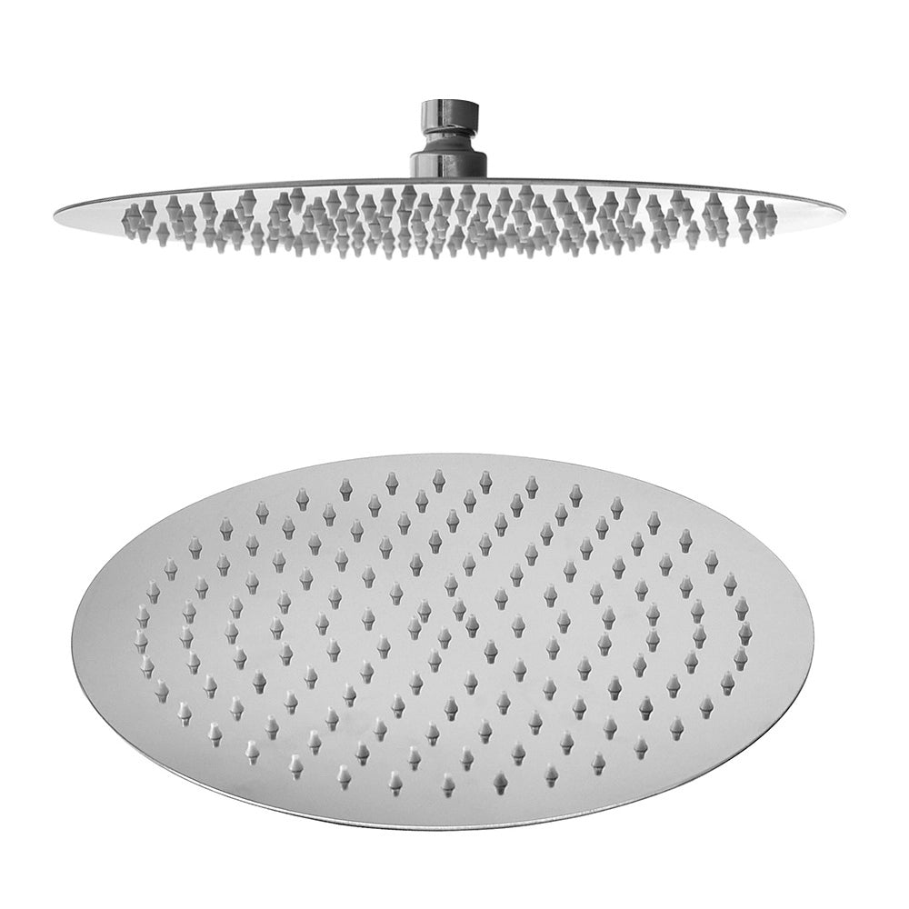 Kit doccia con miscelatore York con braccio 35 e soffione 20 cromo