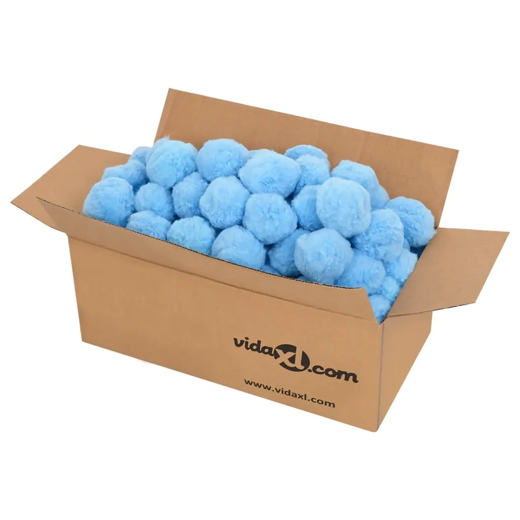 Sfere Filtranti Antibatteriche Piscina Blu 1400 g Polietilene CFW7265790