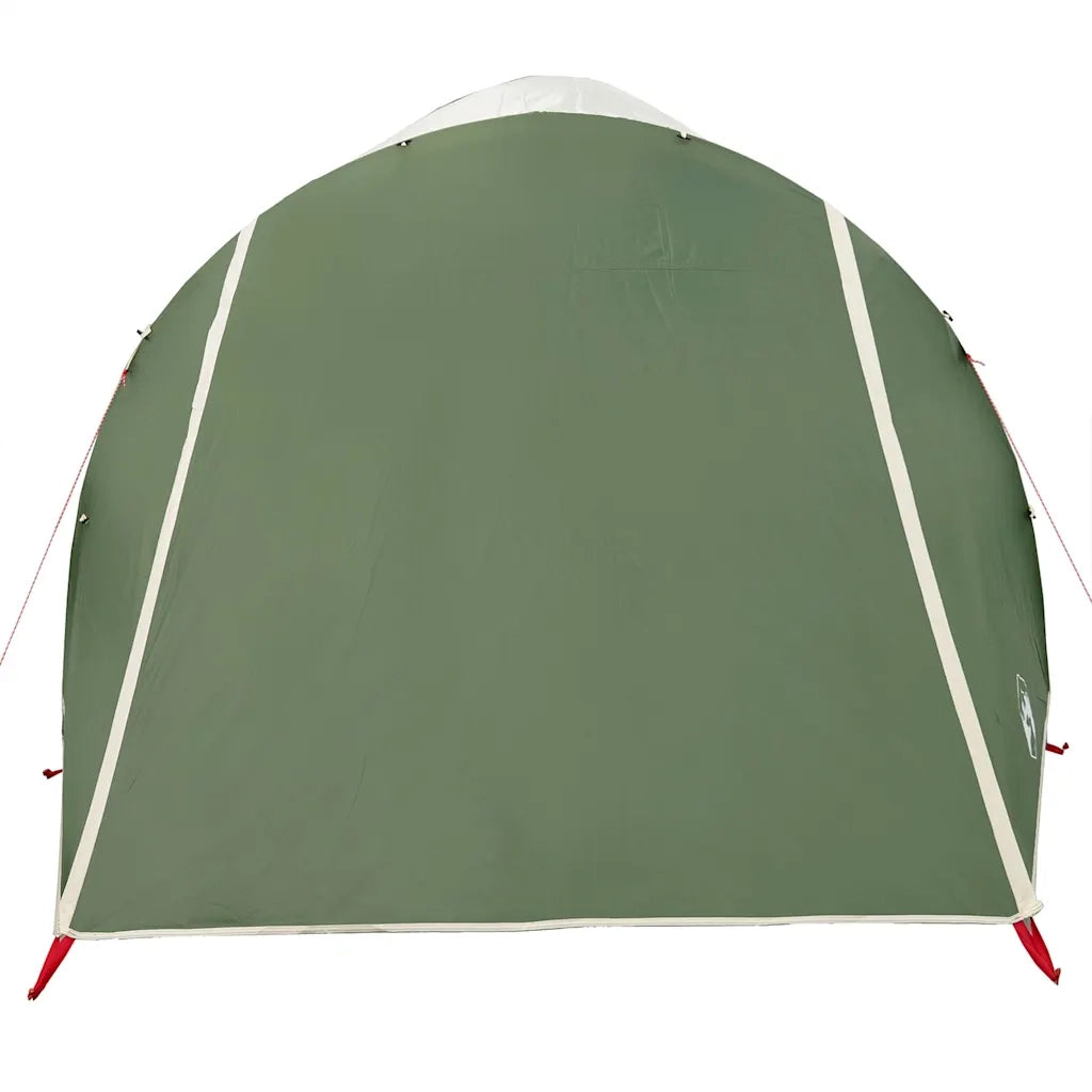 Tenda Familiare a Tunnel per 6 Persone Verde Resistente all'acqua 4009572