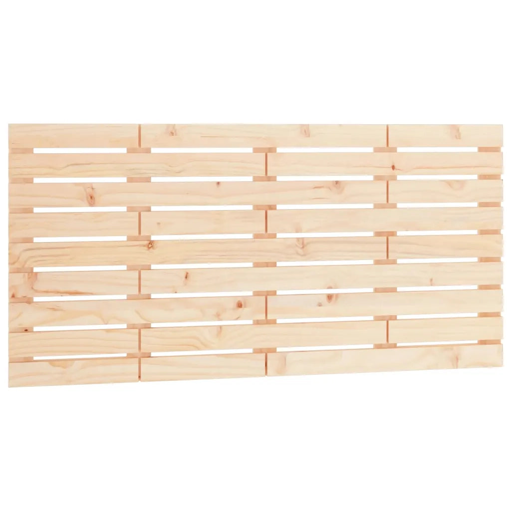 Testiera | Testata da Parete 126x3x63 cm in Legno Massello di Pino