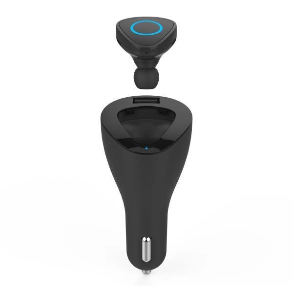 Celly bhduobk cuffia e auricolare wireless portatile auto bluetooth nero