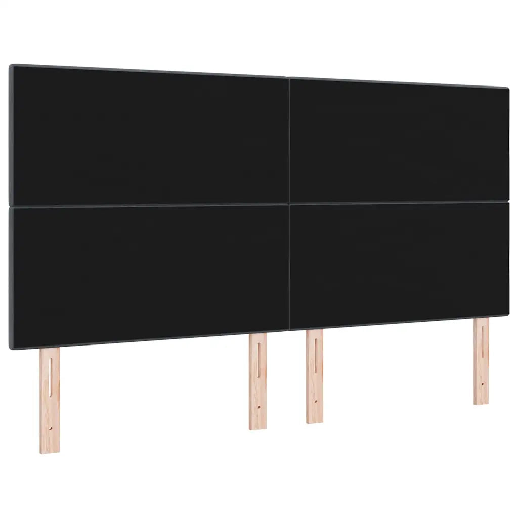 Testiera | Testata LED con strisce LED Grigio 180 cm Velluto