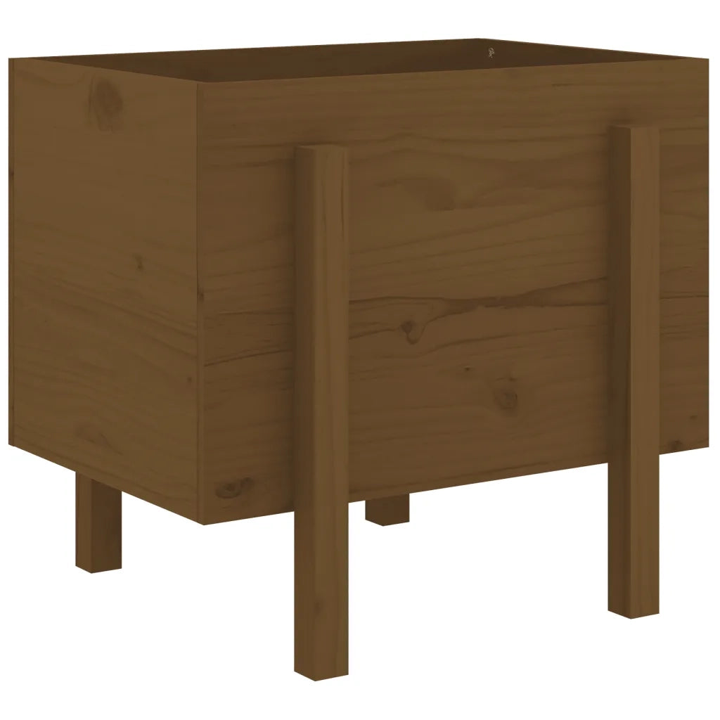 Fioriera da Giardino Ambra 62x50x57 cm Legno Massello di Pino 825208