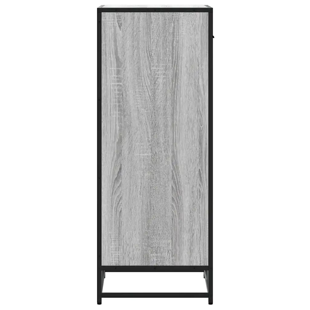 Scarpiera Grigio Sonoma 48x38x97,5 cm in Legno Multistrato 849212