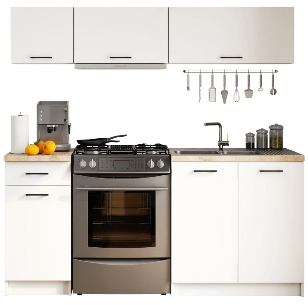 Mobile da cucina pensile sotto cappa sistema AKORD OLIWIA Bianco 40 cm 1 anta 40x30x29 cm
