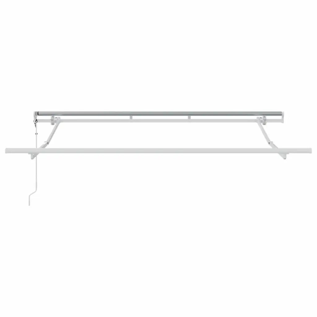 Tenda Retrattile Bianco 350 x 200 cm Tessuto 3329725