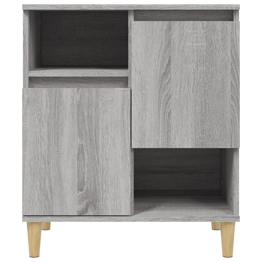 Credenze 2pz | Madia | Buffet da pranzo | Armadio da pranzo Grigio Sonoma 60x35x70 cm in Legno Multistrato