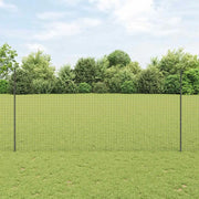 Palo della recinzione 5 pcs Grigio 150 cm Acciaio 42006286