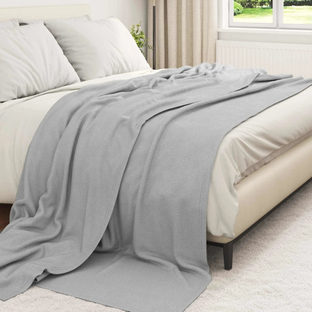 Coperta Grigio 270 x 240 cm Panno 42017020