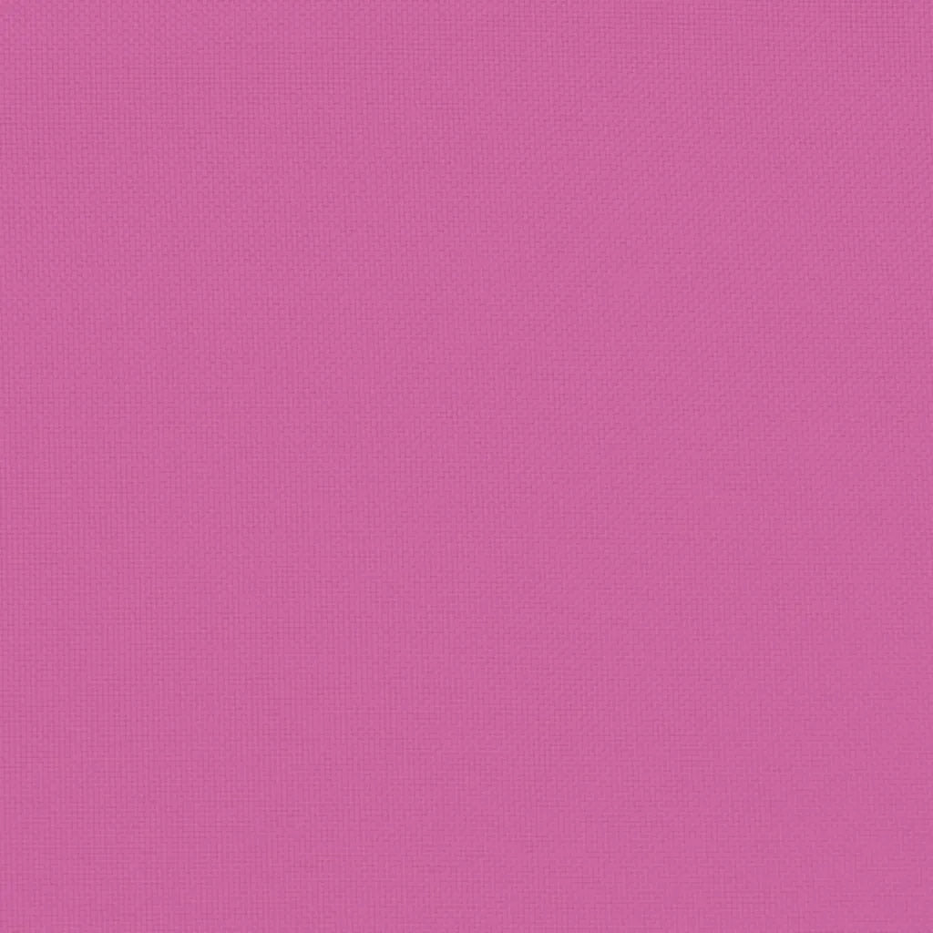 Cuscini per Sedia con Schienale Alto 2pz Rosa in Tessuto Oxford 377662