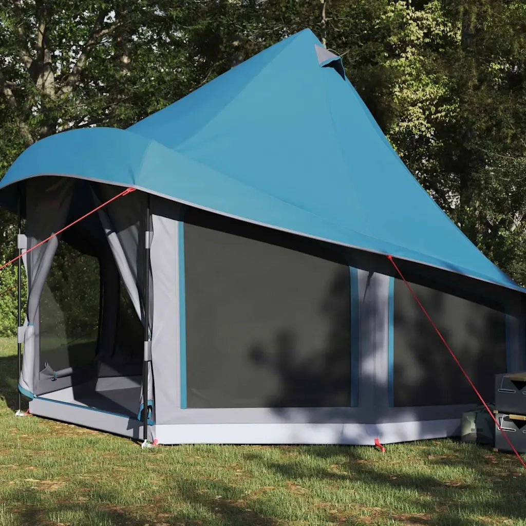 Tenda Tipi con tetto Blu 404 x 370 x 270 cm taffetà 42000964