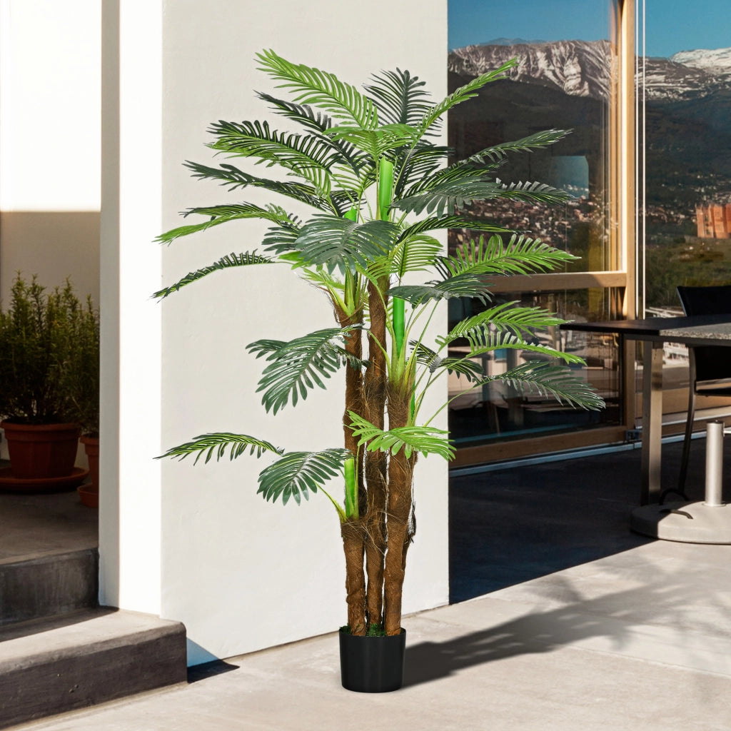 Albero Artificiale ¨C Minimal ¨C H160 cm in Vaso Verde