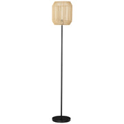 Lampada da terra con paralume in corda di carta design naturale ¨C zephmum ¨C E27 max 40W ?26x164H cm