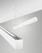 TURNER SOSPENSIONE A DOPPIA EMISSIONE BIANCA 29W+15W 4000K 3570+1440LM PRISMATIC 100CM DIMMERABILE DALI