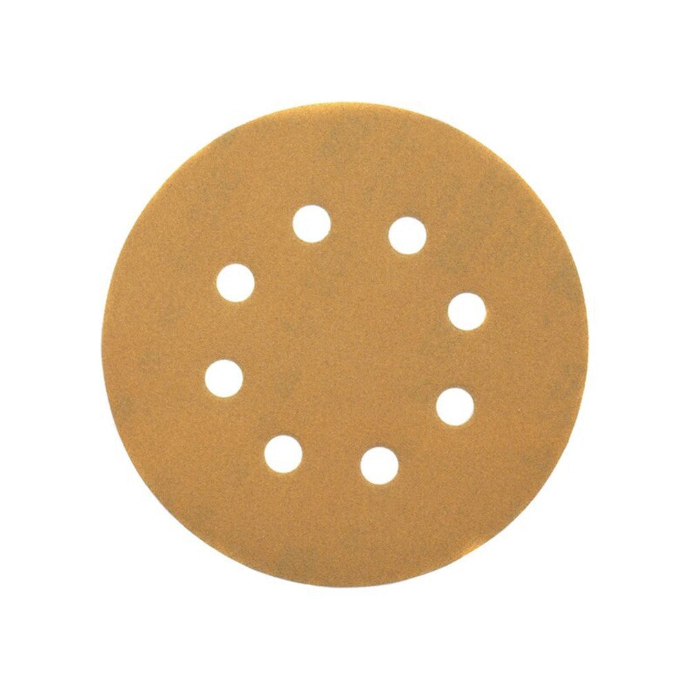 Dewalt 25pz da 125mm disco abrasivo per levigatrice con velcro, grana 80
