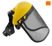 Visiera Protettiva Occhi Viso Rete Casco Sicurezza Stringitesta regolabile