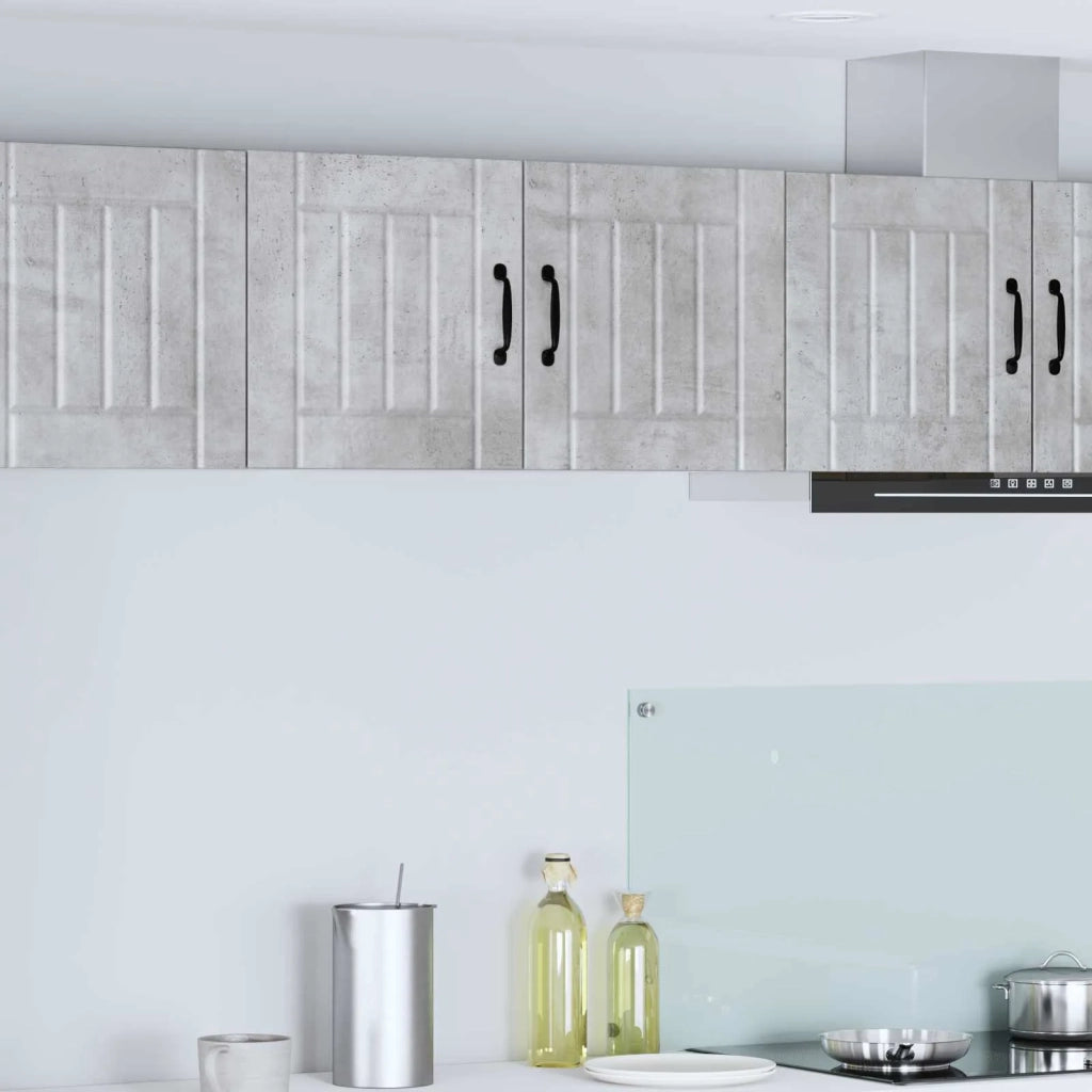 Mobile da cucina-Armadio da cucina Grigio cemento 80 x 31 x 40 cm 399202