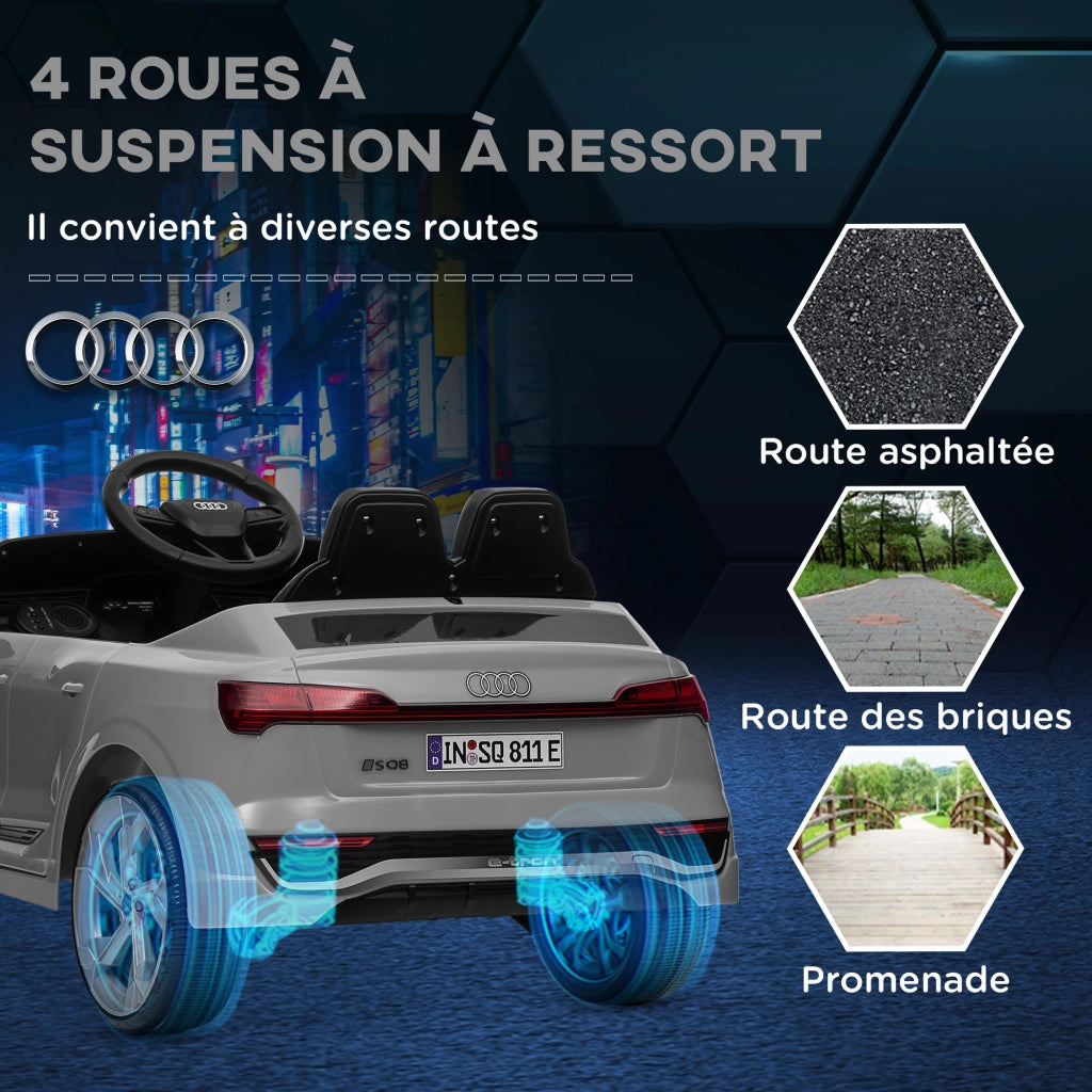 Auto elettrica per bambini ¨C Minimal ¨C Grigio