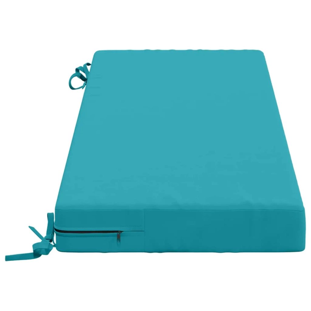 Cuscino per panchina SOEST 100% Poliestere Turchese 949714
