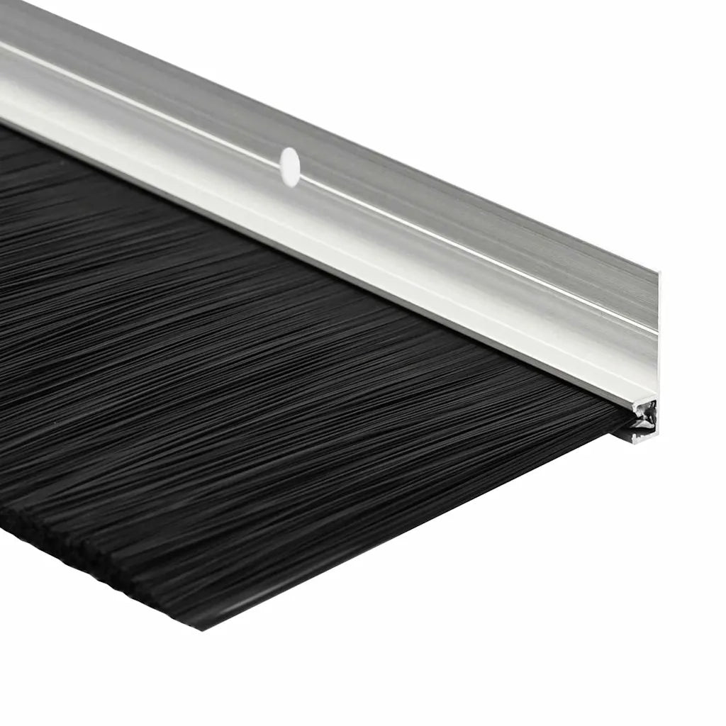 Spazzole per porte a vite 12 pz Argento 100 cm CFW4514285