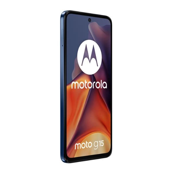 Motorola moto g15 17,1 cm (6.72") doppia sim android 15 4g usb tipo-c 8 gb 256 gb 5200 mah blu marino - PB6E0045IT