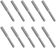 Adattatore a doppia vite 10x - M8/M10 - Acciaio inossidabile - Lunghezza del filo 40mm - Alta resistenza - Per la fissazione di componenti - Vite
