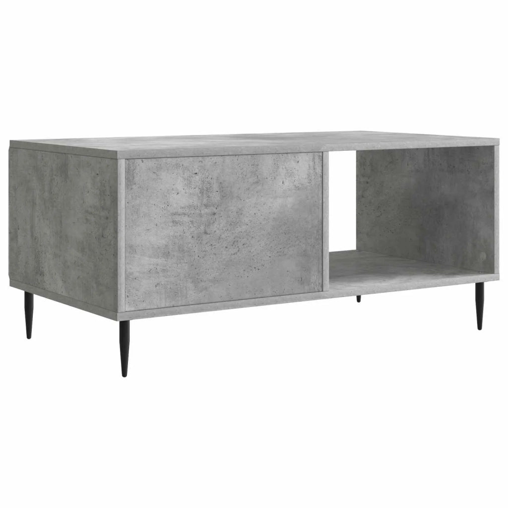 Tavolino da salotto Grigio Cemento 90 x 50 x 40 cm 894498
