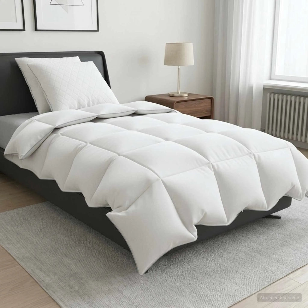 Set di piumoni in piume d’oca al 90% FULDA 3 pcs 135 x 220 cm 3442554