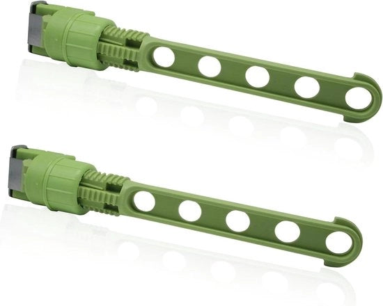 Stendardo per Abbigliamento Opportuno da Viaggio - Raffreddabile e Spazievitore - 5 Orecchioni - Verde