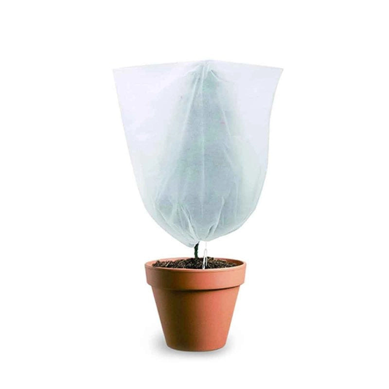 3 Pezzi Telo Protettivo Antigelo TNT per Piante Resistente e Stabile Protezione Freddo Intemperie 100x160cm