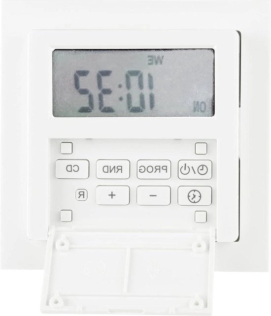 Timer Digitale Inseribile Programmabile EFP700ET - Bianco - Programmabile