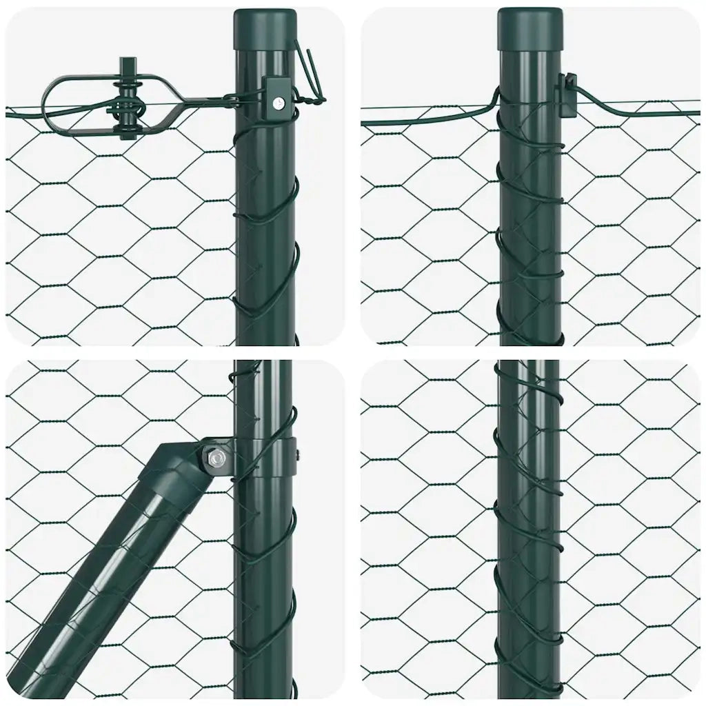 Palo della recinzione | Pannello per recinzione Verde