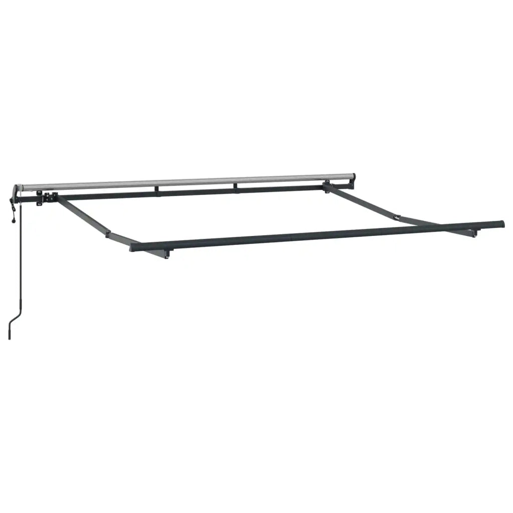 Tenda da Sole | Tenda Retrattile Antracite 350 x 200 cm Tessuto