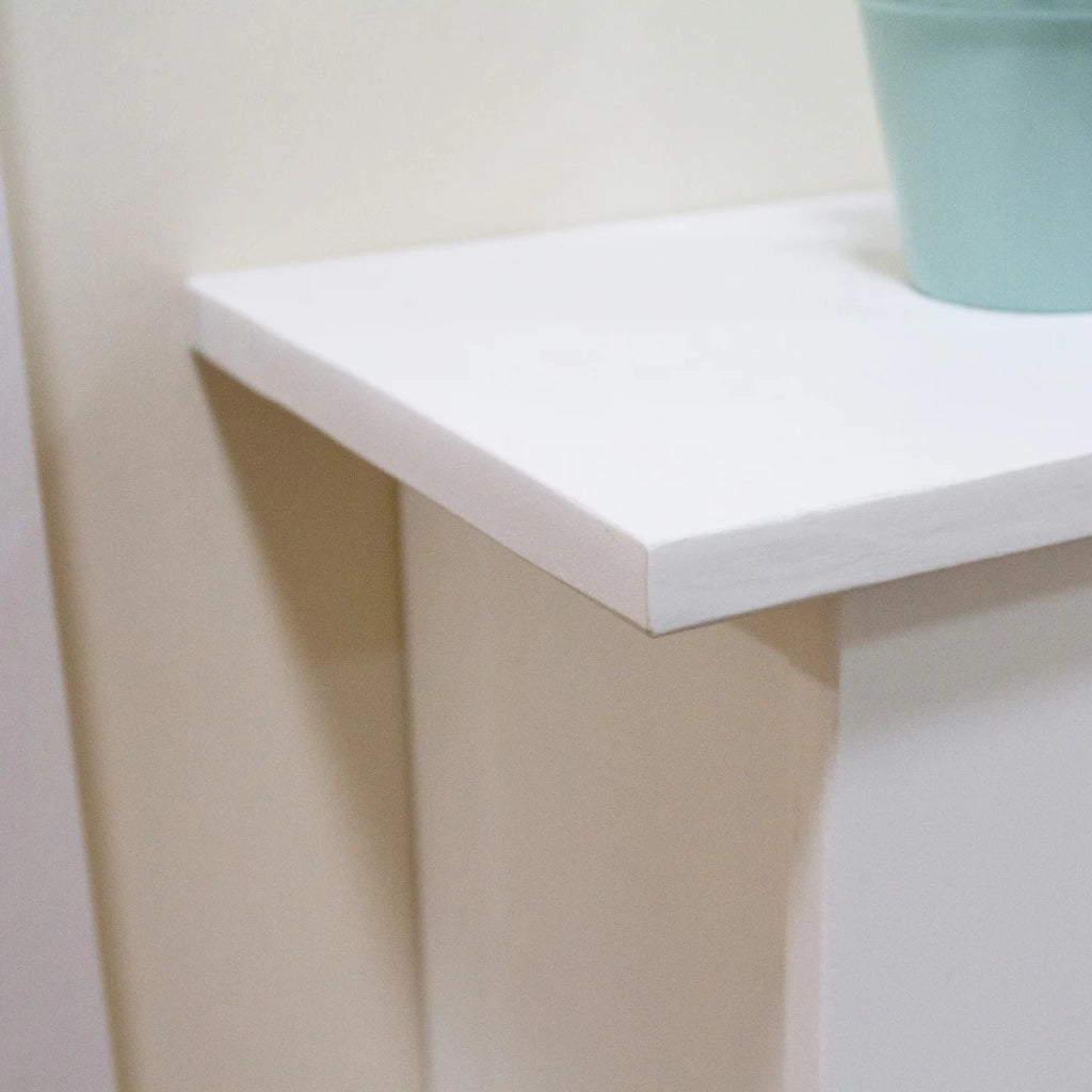 Copritermosifone Copertura Termosifoni e Caloriferi in MDF Bianco 1115mm
