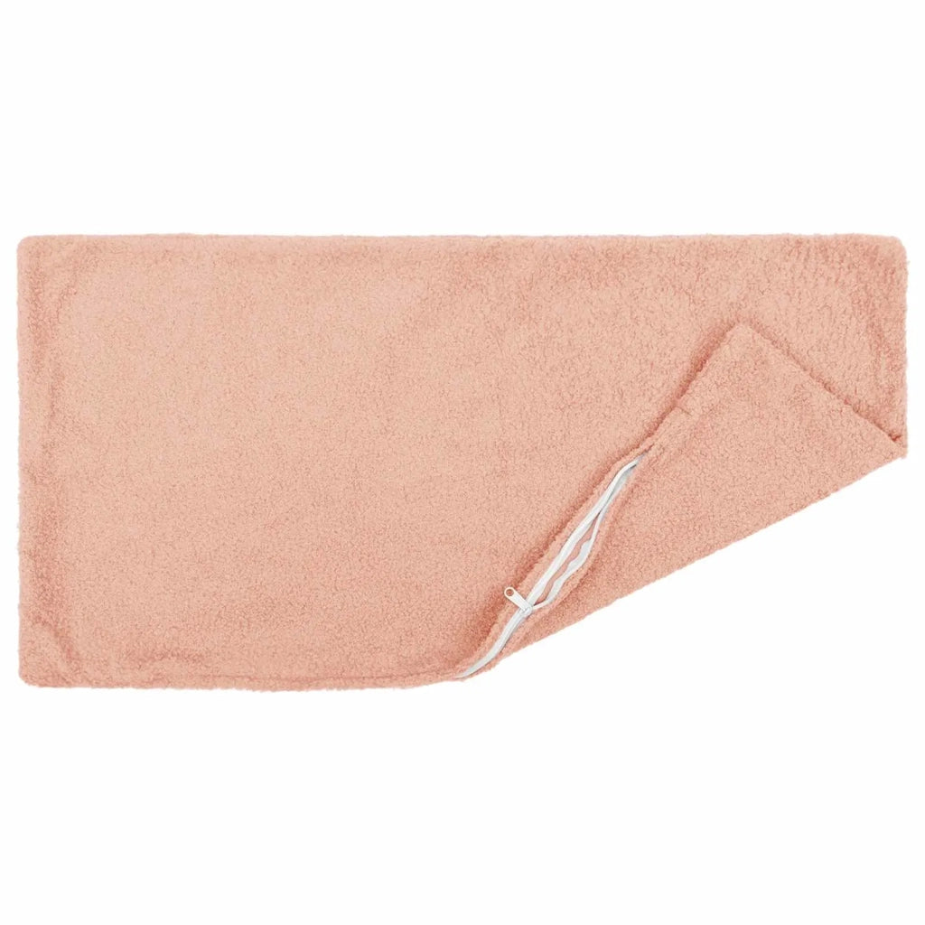 Federa 2 pcs HEERLEN Rosa 40 x 80 cm Bouclé 909943