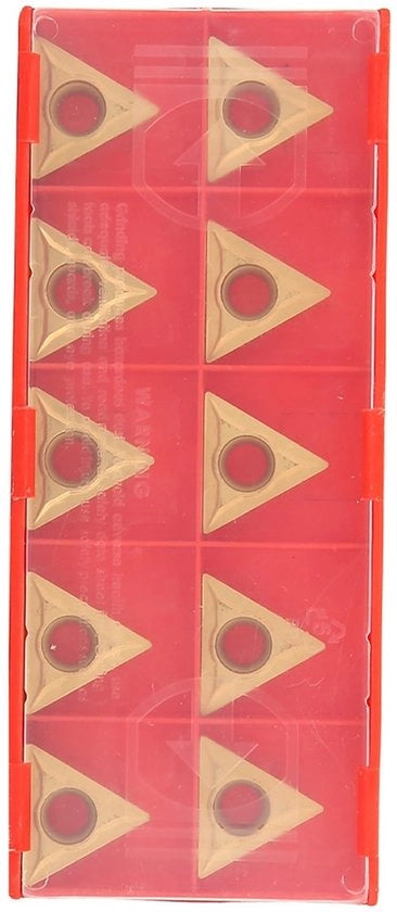Punti di taglio Triangolari - Inserti in Acciaio Durissimo - Acciaio di Tungsteno - 10 Pezzi - 16 mm x 5 mm x 4 mm - Alta Resistenza e Resistenza alla Trazione - Strumenti per la Sbiancatura