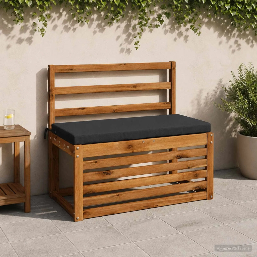 Cuscino per panchina SOEST 100% Poliestere Blu Scuro 948686