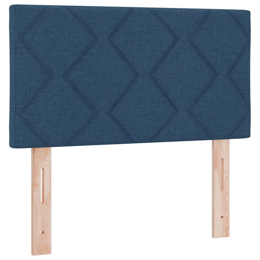 Testiera | Testata Blu 80 cm Tessuto