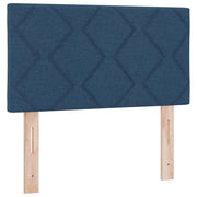 Testiera | Testata Blu 80 cm Tessuto