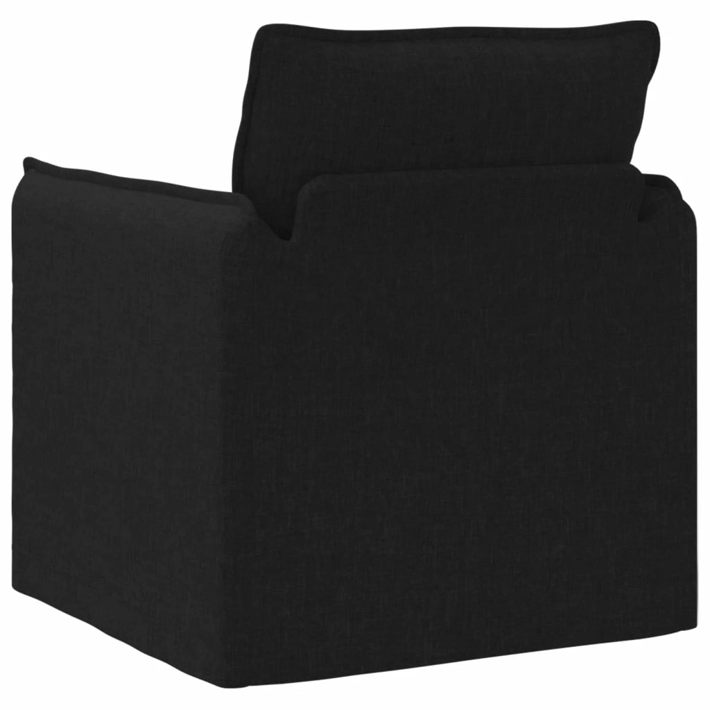 Divano Nero 75 x 82 x 85 cm Tessuto 42024506
