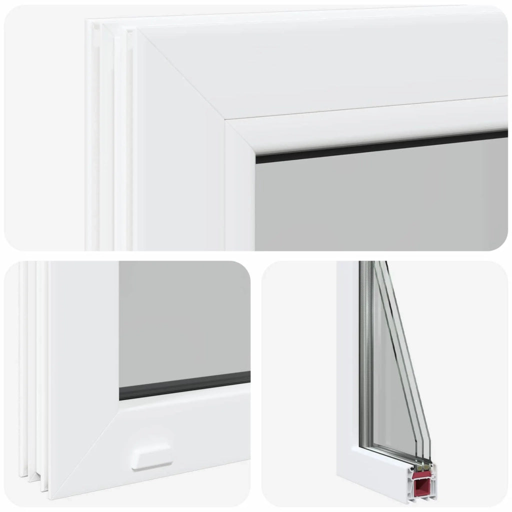 Finestra Cantina RISOR 40 x 35 cm PVC e Vetro 42047990