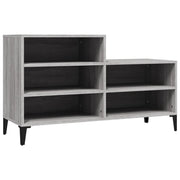 Scarpiera | Mobile per scarpe Grigio Sonoma 102x36x60 cm in Legno Multistrato