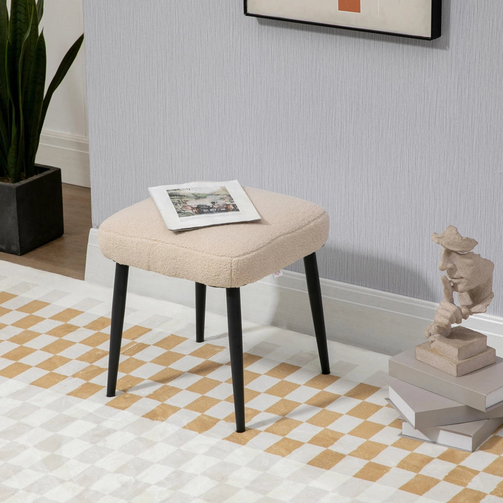 Pouf Teddy ¨C Minimal ¨C Beige