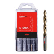 SERIE PUNTE 'HSS COBALTO 5%' IN ASTUCCIO RUKO 5 pezzi - 4÷10 mm - RUKO